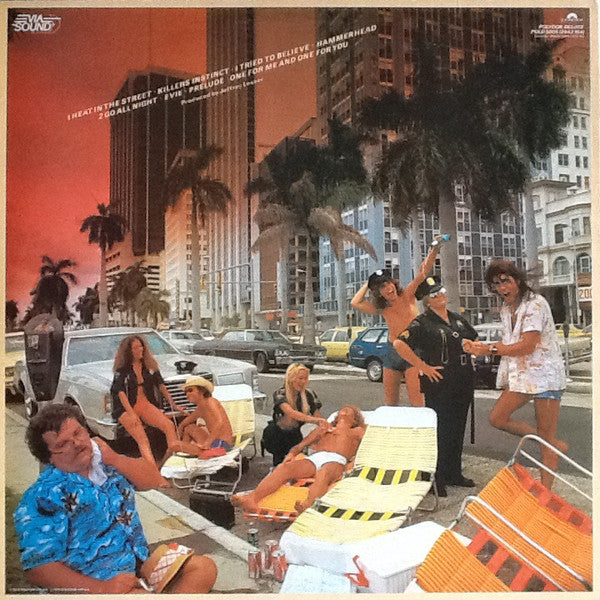 Pat Travers Band : Heat In The Street (LP, Album)