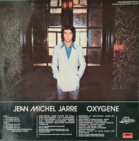Jean-Michel Jarre : Oxygene (LP, Album, M/Print)