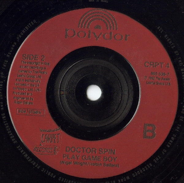 Doctor Spin : Tetris (7", Single, Red)