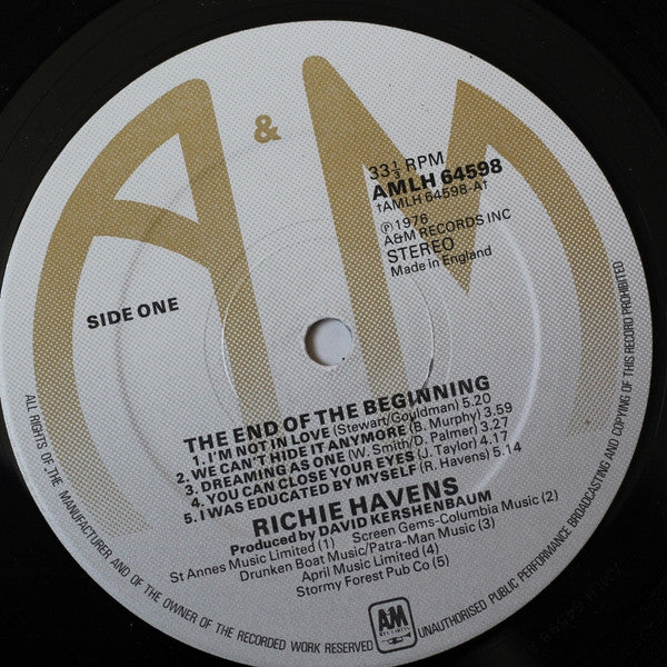 Richie Havens : The End Of The Beginning (LP, Album)