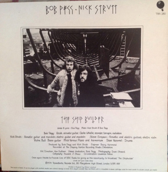 Bob Pegg  ○ Nick Strutt : The Ship Builder (LP, Album)