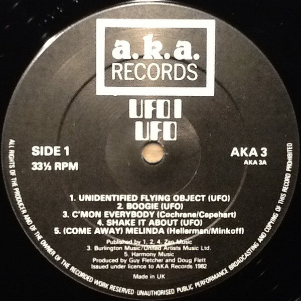 UFO (5) : UFO 1 (LP, Album, RE)