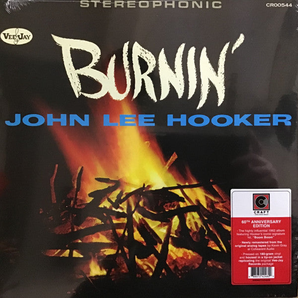 John Lee Hooker : Burnin' (LP, Album, RE, RM, 60t)