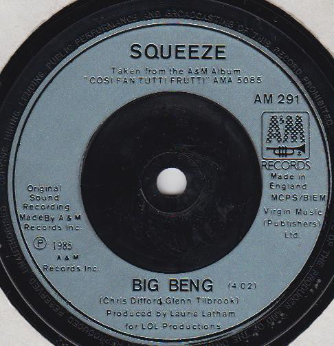 Squeeze (2) : Heartbreaking World (7", Single)