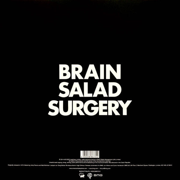 Emerson, Lake & Palmer : Brain Salad Surgery (LP, Album, RSD, Ltd, Pic, RE, RM)
