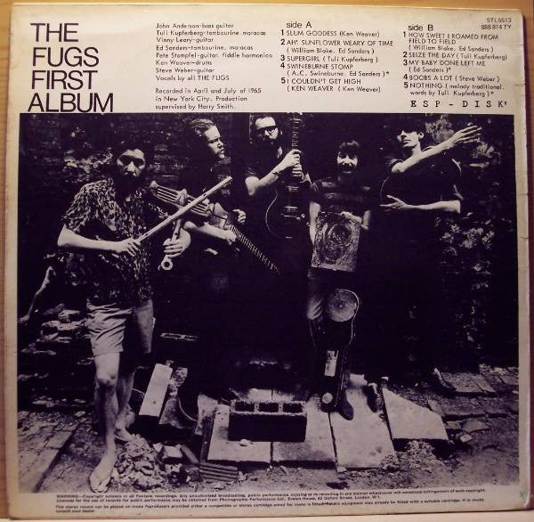 The Fugs : The Fugs First Album (LP)