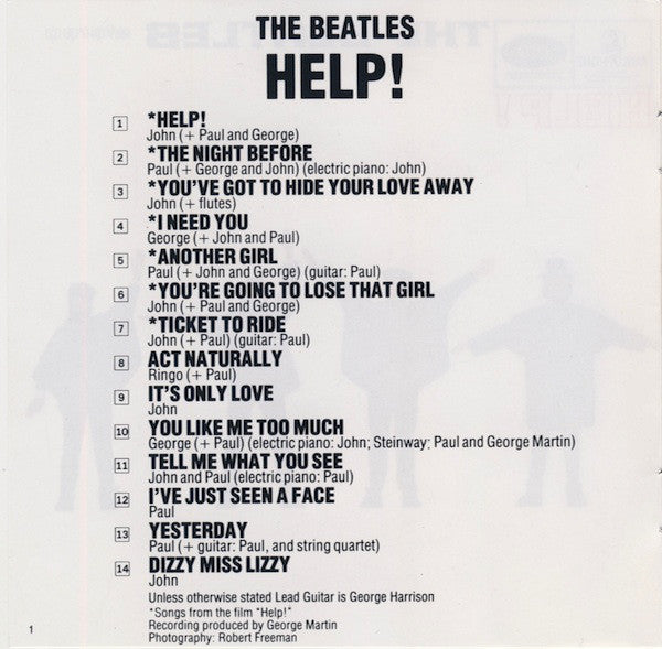 The Beatles : Help! (CD, Album, RE)