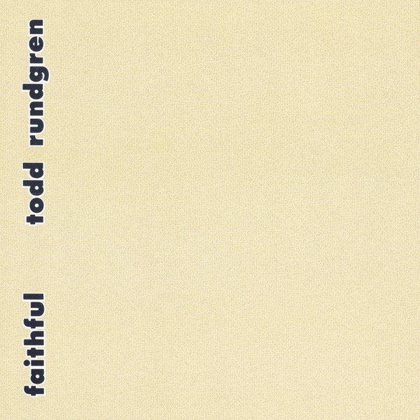 Todd Rundgren : Faithful (CD, Album, RE)