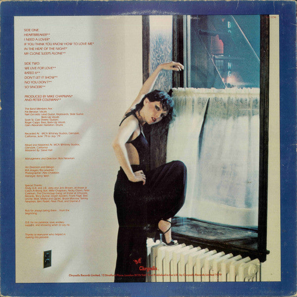 Pat Benatar : In The Heat Of The Night (LP, Album)