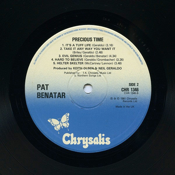 Pat Benatar : Precious Time (LP, Album)