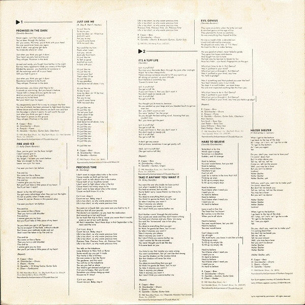 Pat Benatar : Precious Time (LP, Album)