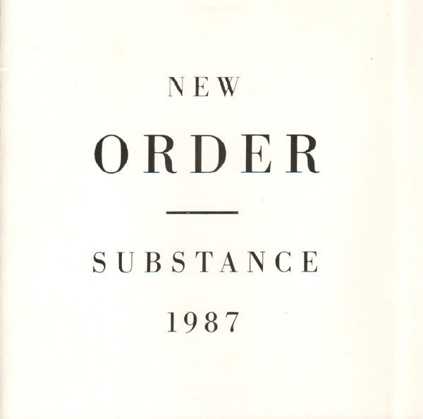 New Order : Substance (2xCD, Comp, RE, Dis)