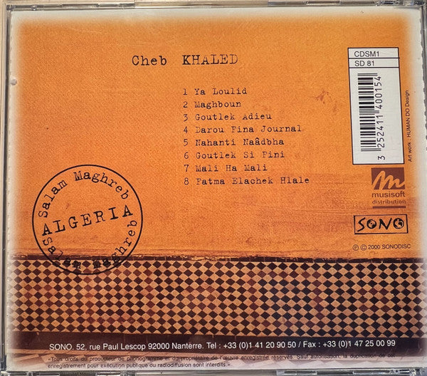 Cheb Khaled* : Salam Maghreb (CD, Comp)