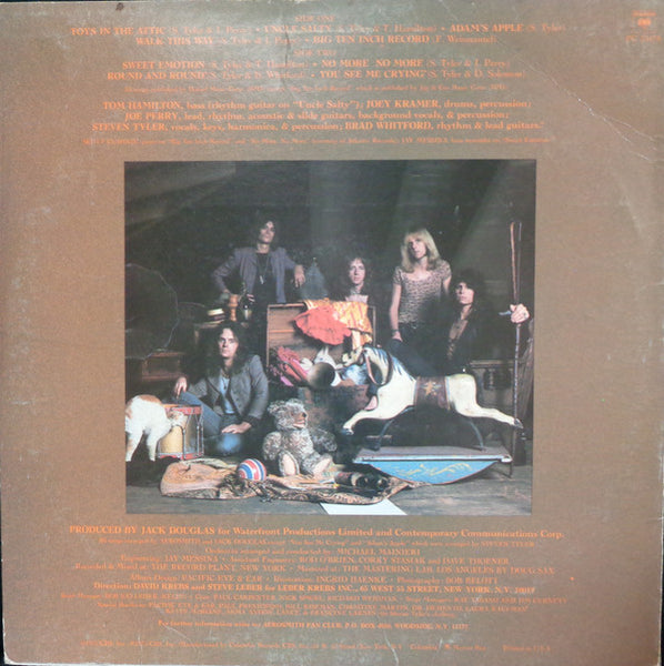 Aerosmith : Toys In The Attic (LP, Album, Pit)