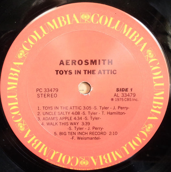 Aerosmith : Toys In The Attic (LP, Album, Pit)
