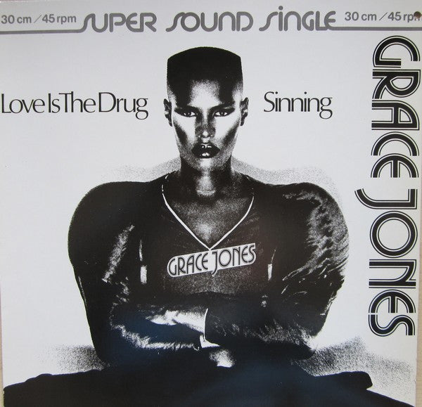 Grace Jones : Love Is The Drug / Sinning (12", Single)