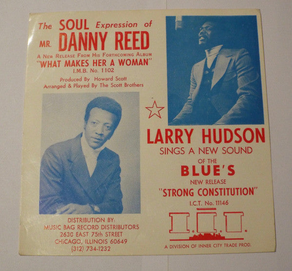 Danny Reed : What Makes Her A Woman (7")