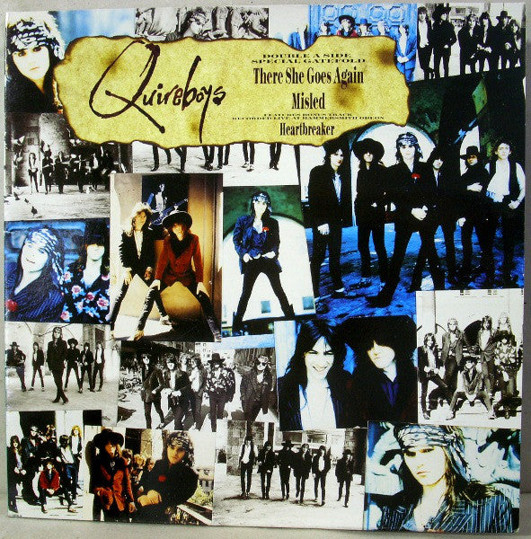 The Quireboys : There She Goes Again (12", Single, Gat)