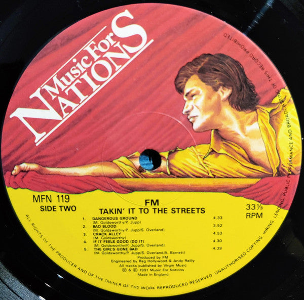 FM (6) : Takin' It To The Streets (LP, Album)