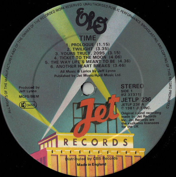 ELO* : Time (LP, Album)