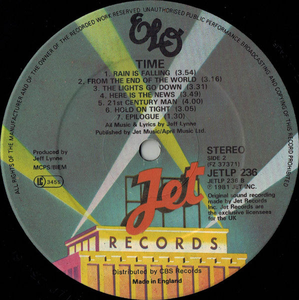 ELO* : Time (LP, Album)