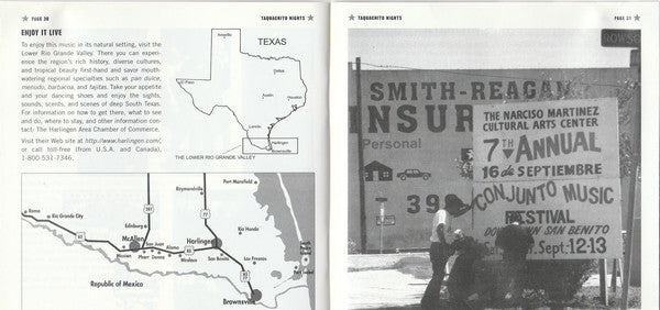 Various : Taquachito Nights: Conjunto Music From South Texas (CD, Comp)