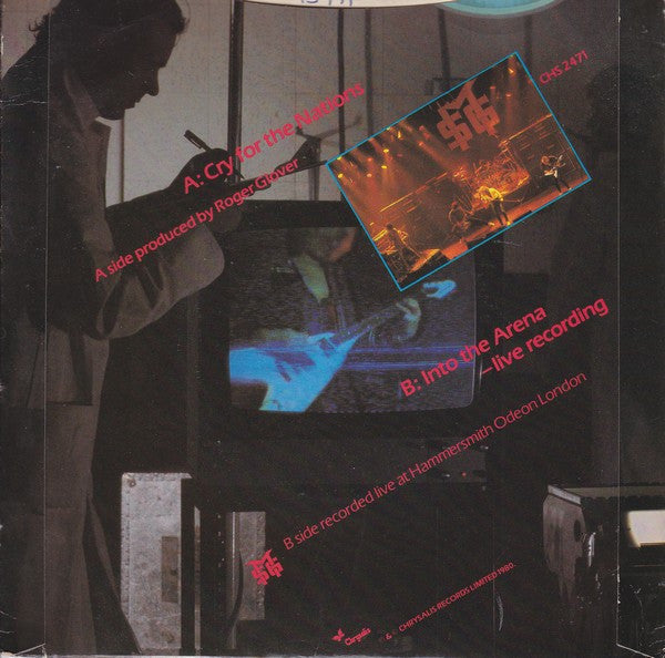 The Michael Schenker Group : Cry For The Nations (7", Single)