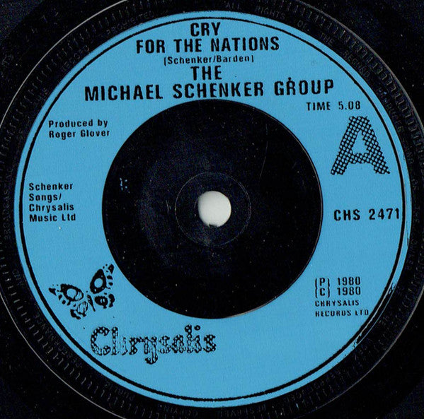 The Michael Schenker Group : Cry For The Nations (7", Single)