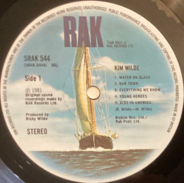 Kim Wilde : Kim Wilde (LP, Album)