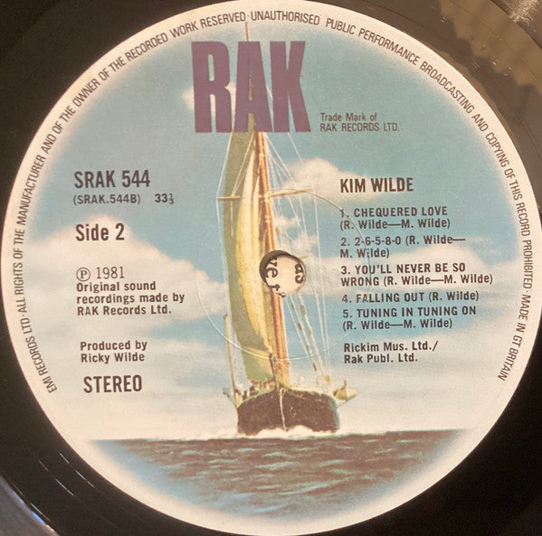 Kim Wilde : Kim Wilde (LP, Album)