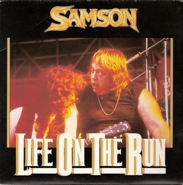 Samson (3) : Life On The Run (2x7", EP)