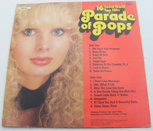 Unknown Artist : Parade Of Pops (LP, Album, Ltd, Gol)