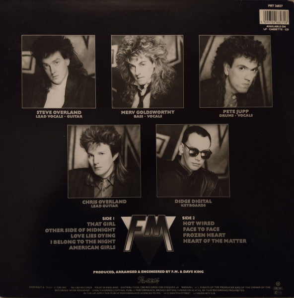 FM (6) : Indiscreet (LP, Album)