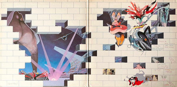 Pink Floyd : The Wall (2xLP, Album, RP)