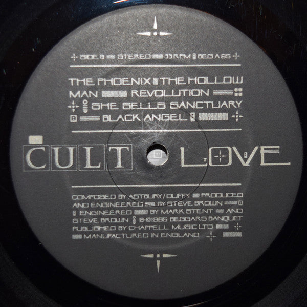 The Cult : Love (LP, Album, Emb)