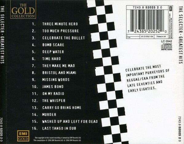 The Selecter : Greatest Hits (CD, Comp)