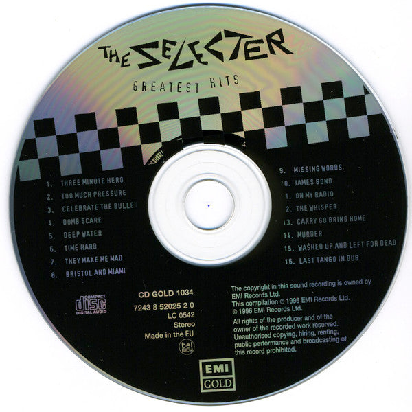 The Selecter : Greatest Hits (CD, Comp)