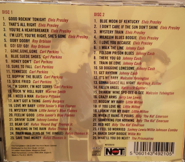 Various : The Best Of Sun Records (50 Original Recordings) (2xCD, Comp, RM)