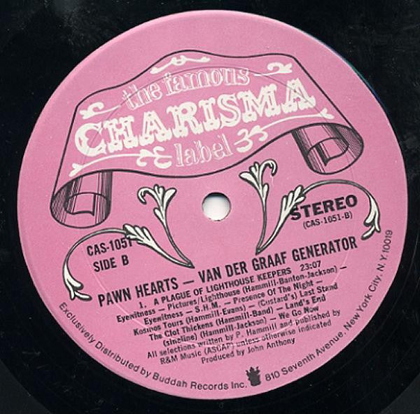 Van Der Graaf Generator : Pawn Hearts (LP, Album, Sin)