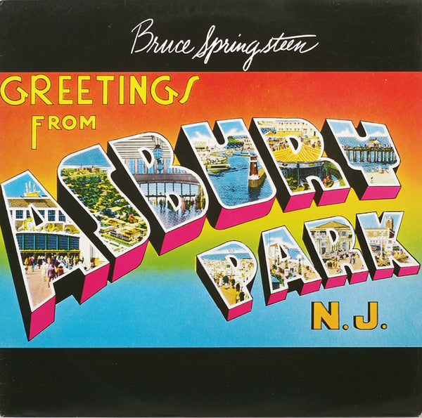 Bruce Springsteen : Greetings From Asbury Park N.J. (LP, Album, RE)