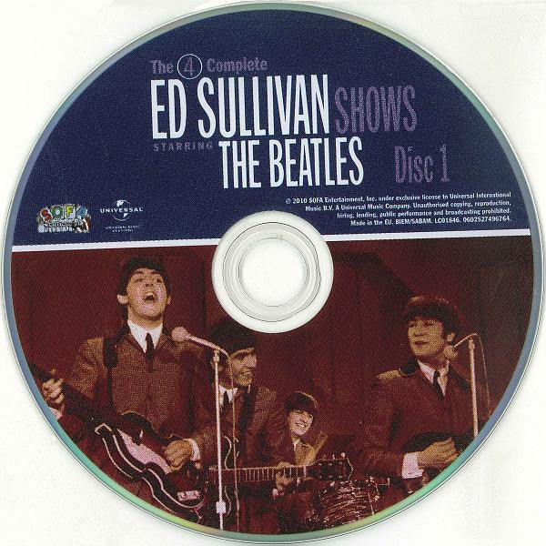 The Beatles : The 4 Complete Ed Sullivan Shows Starring The Beatles (2xDVD-V, Multichannel, NTSC)
