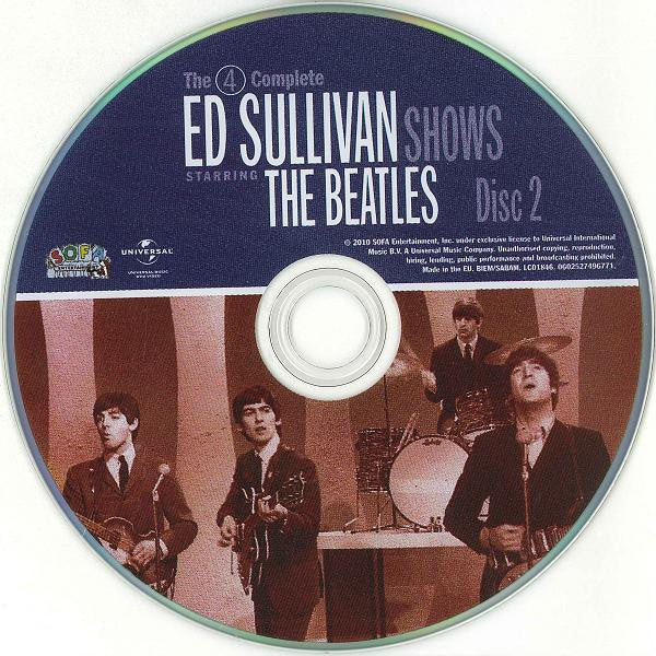 The Beatles : The 4 Complete Ed Sullivan Shows Starring The Beatles (2xDVD-V, Multichannel, NTSC)