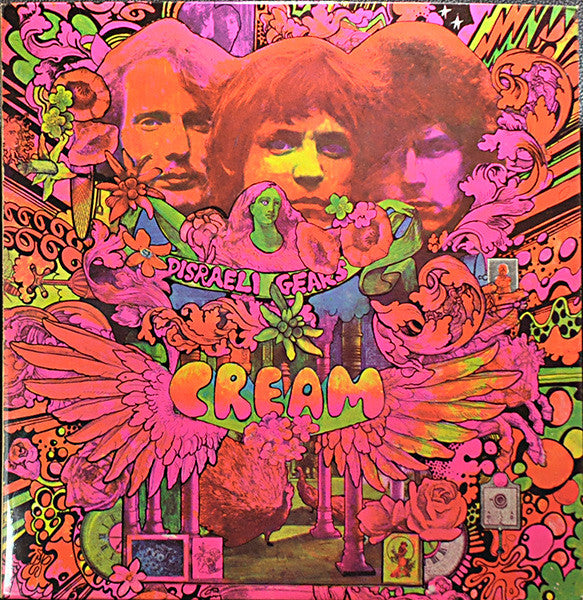 Cream (2) : Disraeli Gears (LP, Album, Mono, RE)