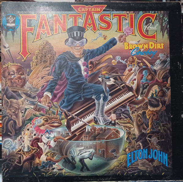Elton John : Captain Fantastic And The Brown Dirt Cowboy (LP, Album, Gat)