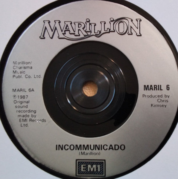 Marillion : Incommunicado (7", Single, Inj)