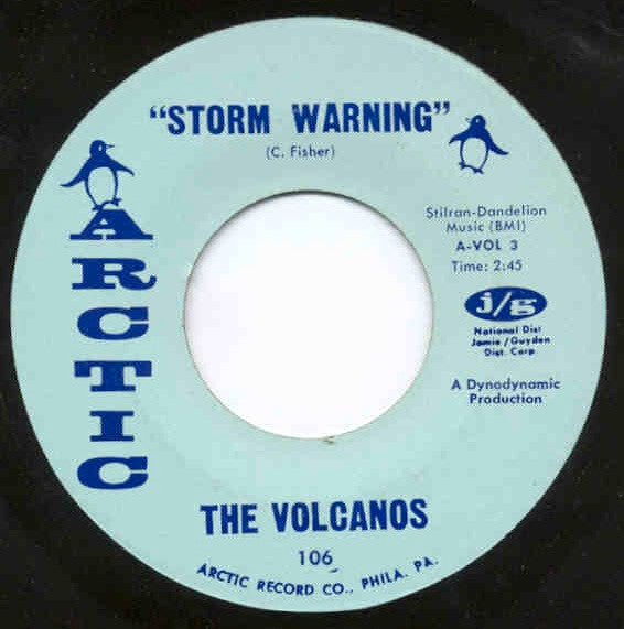 The Volcanos (2) : Storm Warning / Baby (7", Single)