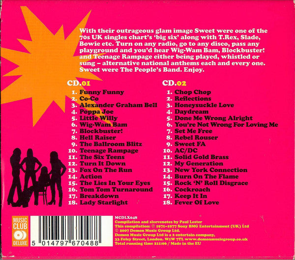The Sweet : Blockbuster! (The Best Of Sweet) (2xCD, Comp, RE)