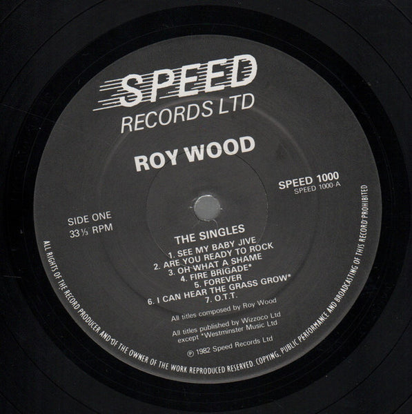 Roy Wood : The Singles (LP, Comp, Dam)