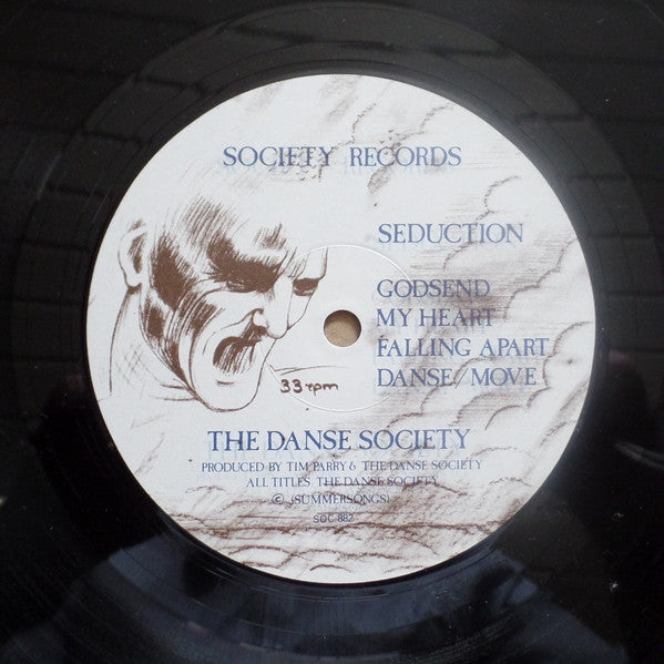 The Danse Society : Seduction (LP, Album)