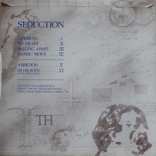 The Danse Society : Seduction (LP, Album)